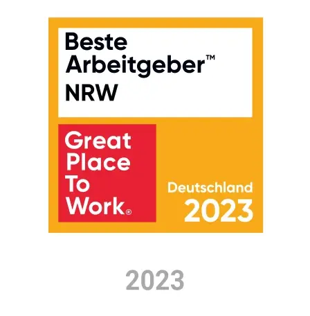 BlackBerry is certified as a Great Place to Work in NRW, highlighting exceptional workplace culture and values.